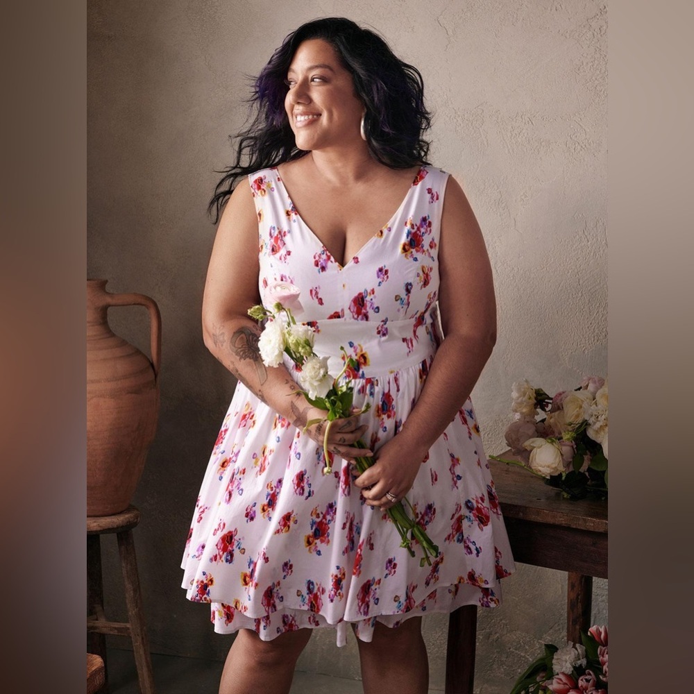 NWT Prabal Gurung Floral Sleeveless Dress Size 4